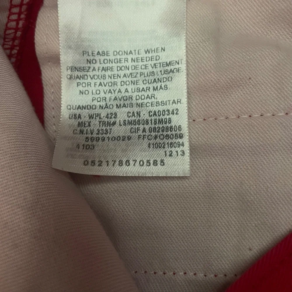 Dockers Chino Pants Men's 31x30 Red Wisconsin Badgers Golf Pants Chinos - Picture 11 of 12